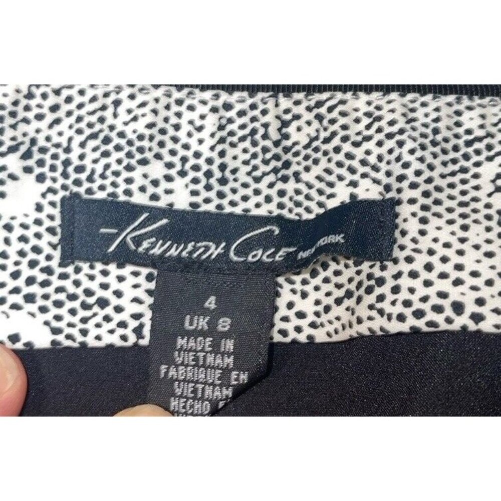 KENNETH COLE Women's Size 4 Patterned Lined Skirt - Picture 7 of 11